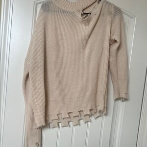 Stylish Cream Sweater for Women